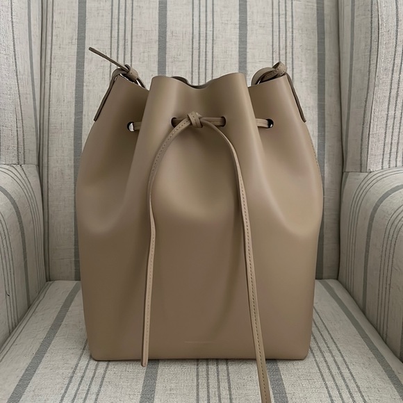 Mansur Gavriel Handbags - Mansur Gavriel Large Bucket Bag in Sand